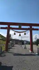 落部八幡宮の鳥居