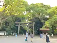 明治神宮の鳥居