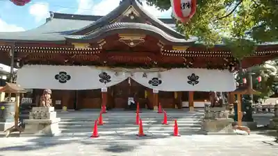 岸城神社の本殿・本堂