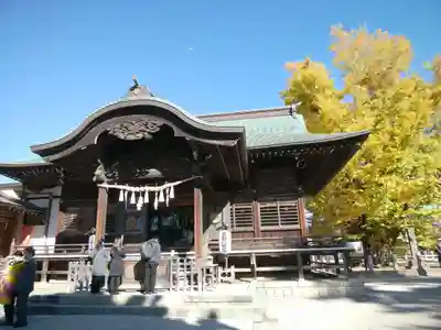 葛飾八幡宮の本殿・本堂
