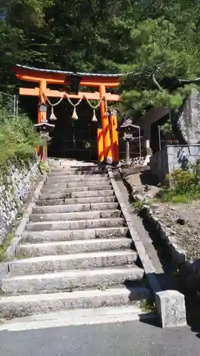 藪原神社の鳥居