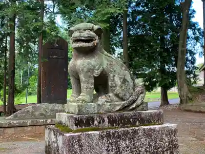 有賀神社の狛犬