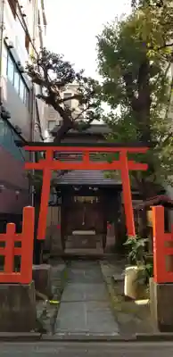 出世稲荷神社（柳森神社境外摂社）の鳥居