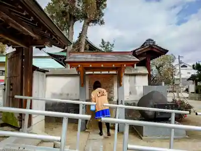 三津厳島神社の手水舎