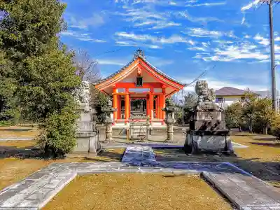 八幡社（外崎）の本殿・本堂