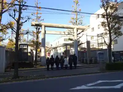 深川神明宮の鳥居