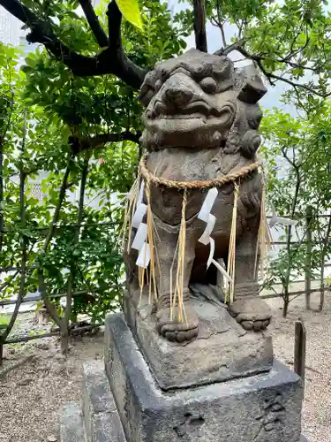 堀越神社の狛犬