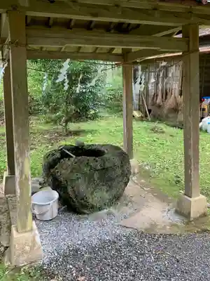 平田神社の手水舎