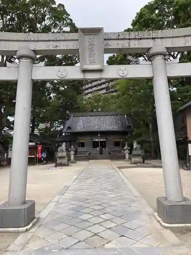 菅生神社の鳥居