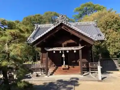 波賀部神社の本殿