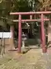 安智羅神社(松尾古城跡)の鳥居