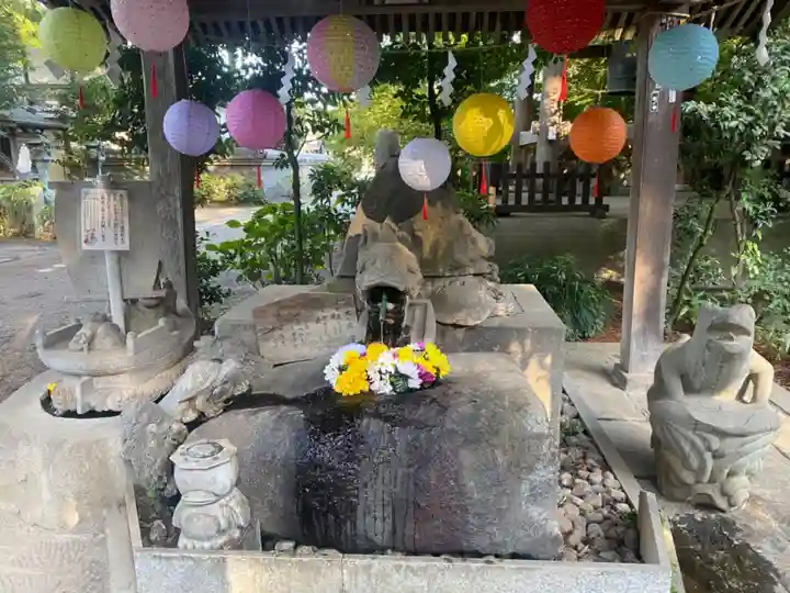 大宝八幡宮の手水舎