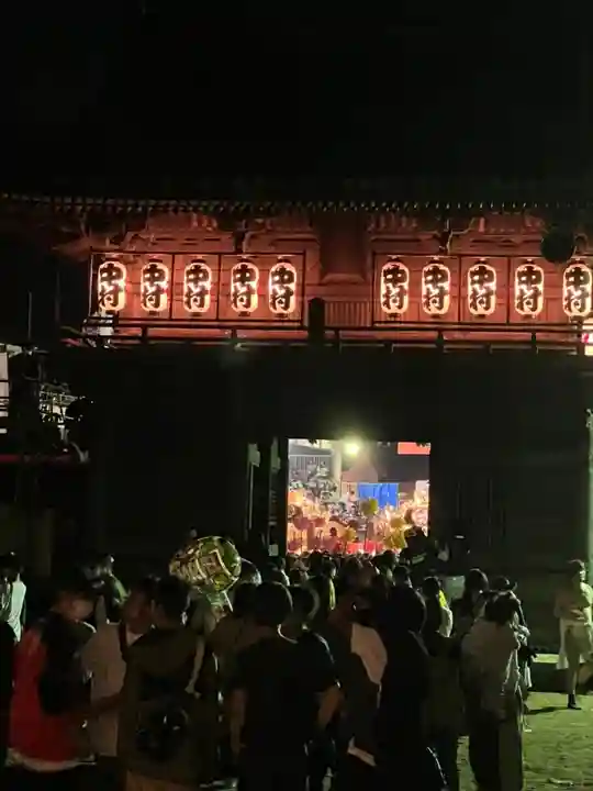 松原八幡神社の山門・神門