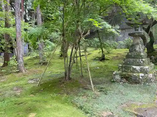 竹林寺の庭園