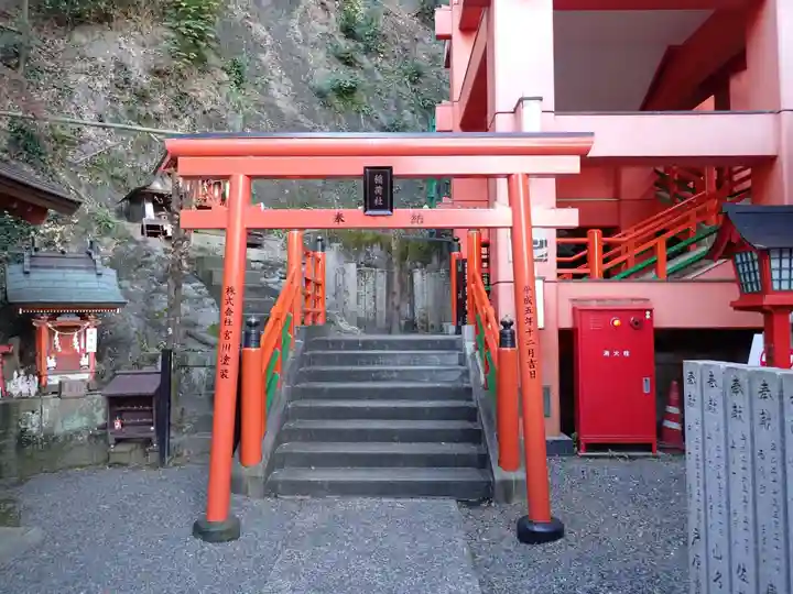 草戸稲荷神社の鳥居