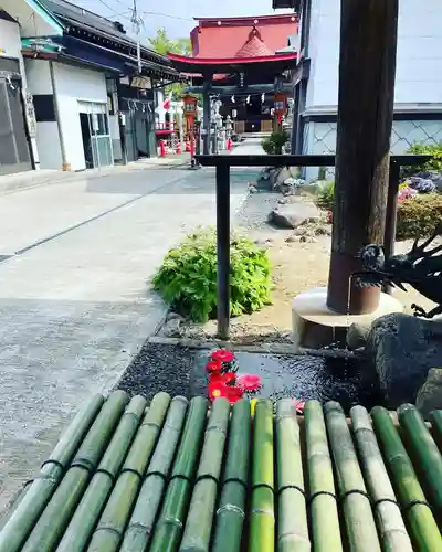 大鏑神社の手水