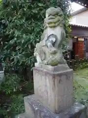 轡神社の狛犬