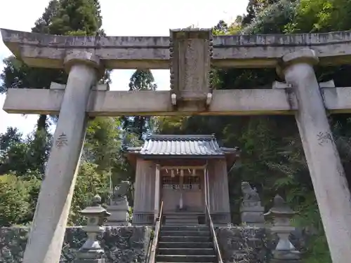 足羽神社の鳥居