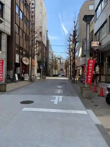 芝大神宮の周辺