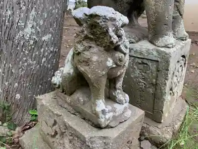 八幡神社の狛犬