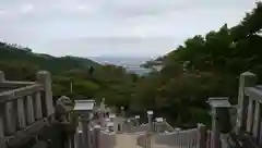 大山阿夫利神社の景色