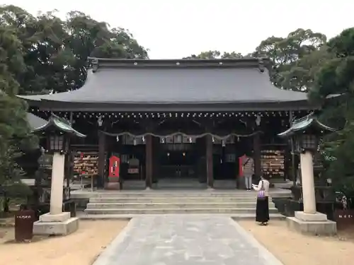 松陰神社の本殿