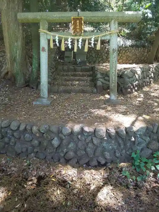 有鹿神社奥宮の鳥居