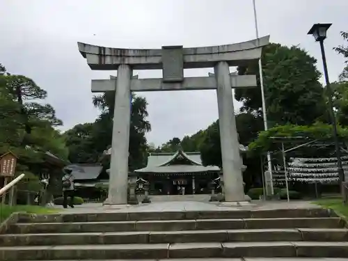 出水神社の鳥居