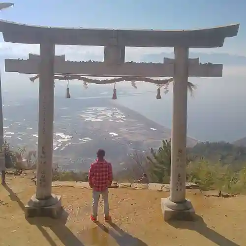 高屋神社の鳥居