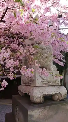 元三島神社の狛犬