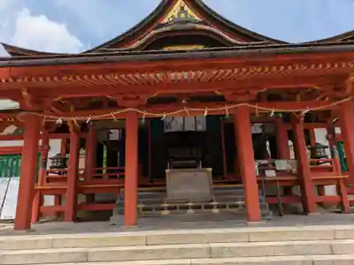 美濃國一宮　南宮大社の本殿・本堂