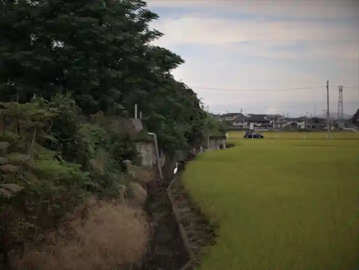 御田神社の周辺