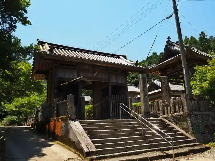 藤井寺の山門・神門