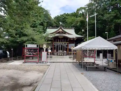 鎮守氷川神社の本殿