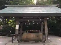 白石神社の手水