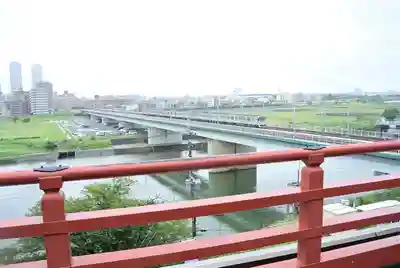多摩川浅間神社の周辺