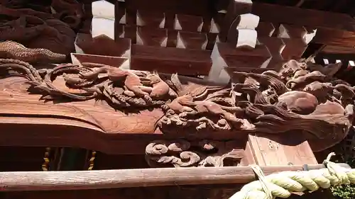 三輪里稲荷神社の芸術