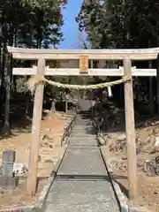 人穴浅間神社の鳥居