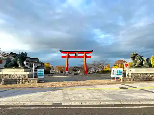 山形縣護國神社の鳥居