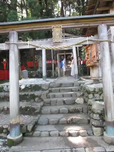 御髪神社の鳥居