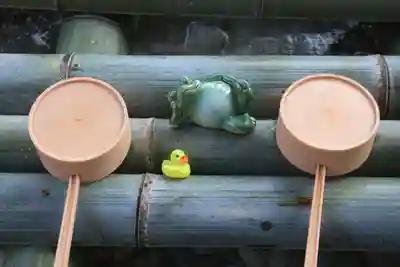 阿久津「田村神社」(郡山市阿久津町)旧社名:伊豆箱根三嶋三社の手水舎