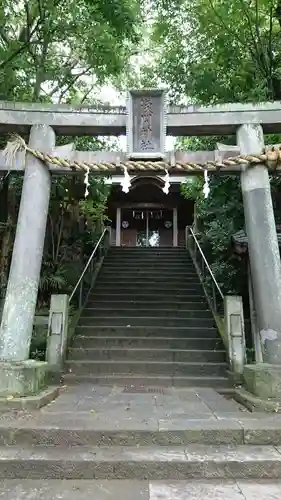 篠崎浅間神社の鳥居