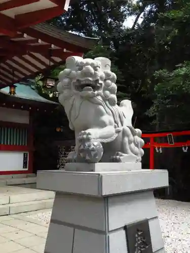 來宮神社の狛犬