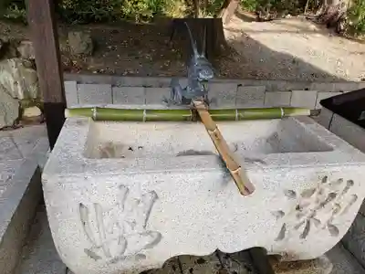八王子神社の手水舎