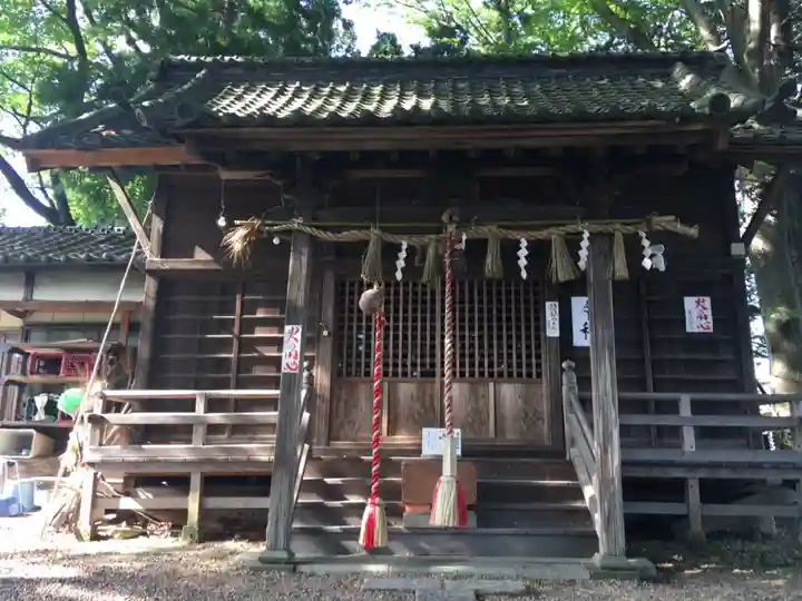 鹿島神社の本殿・本堂
