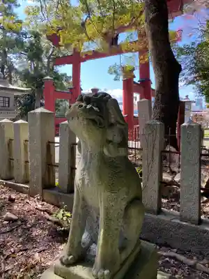 氣比神宮の狛犬