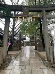 御幸森天神宮の鳥居