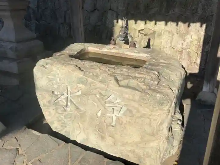 須可麻神社の手水舎