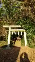 三祖神社(奥宮)の鳥居