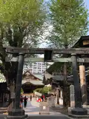 湯島天満宮の鳥居